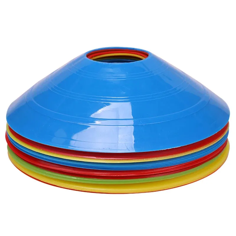 25PCS 50PCS High Quality Bodybuilding Agility Disc Cones Field Marker Football Training Disc Soccer Cones