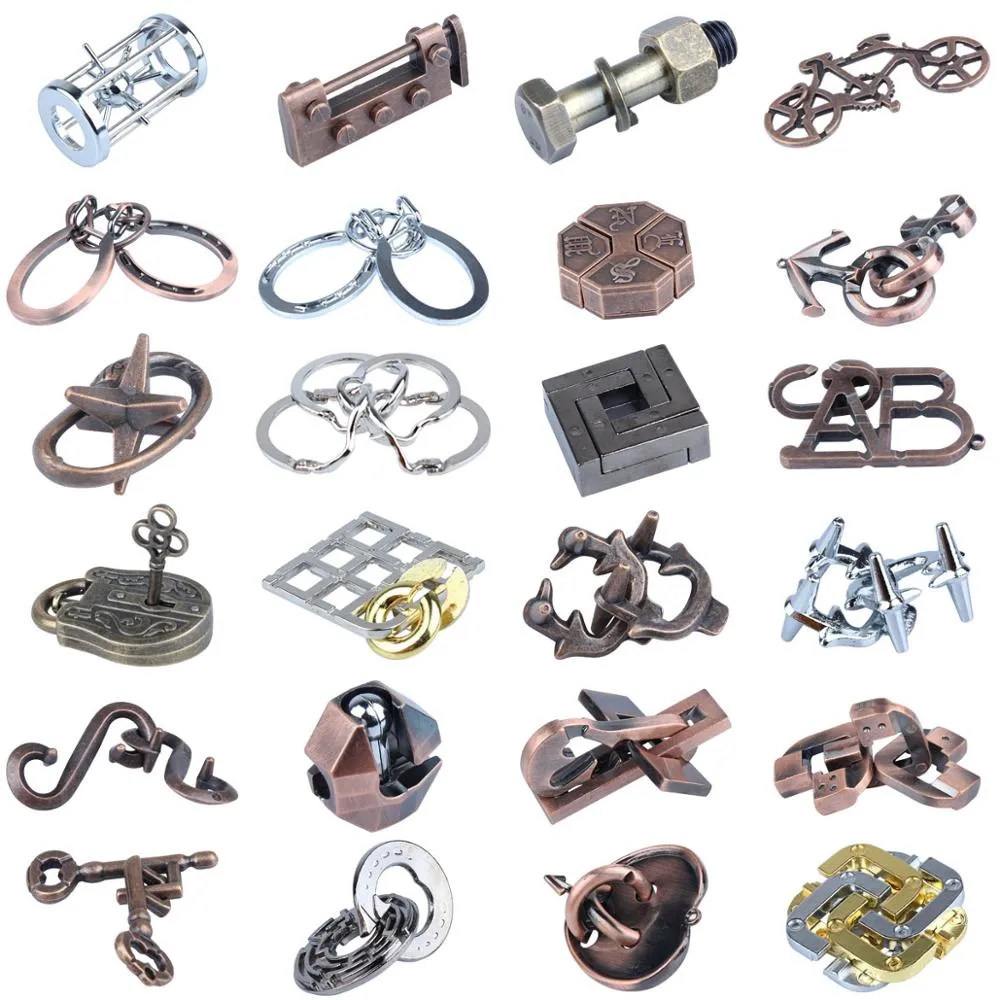 3D Metal Brain Teaser Puzzle