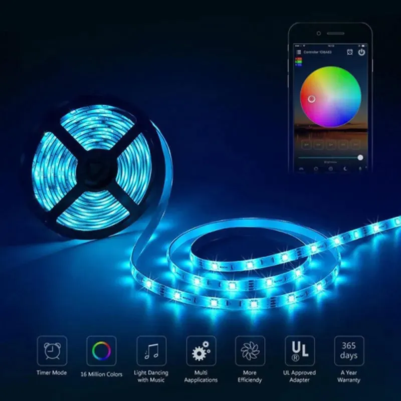 4.5v-26v LED RGB USB Powered Bluetooth Controller for LED Strip 5050 3528 2835