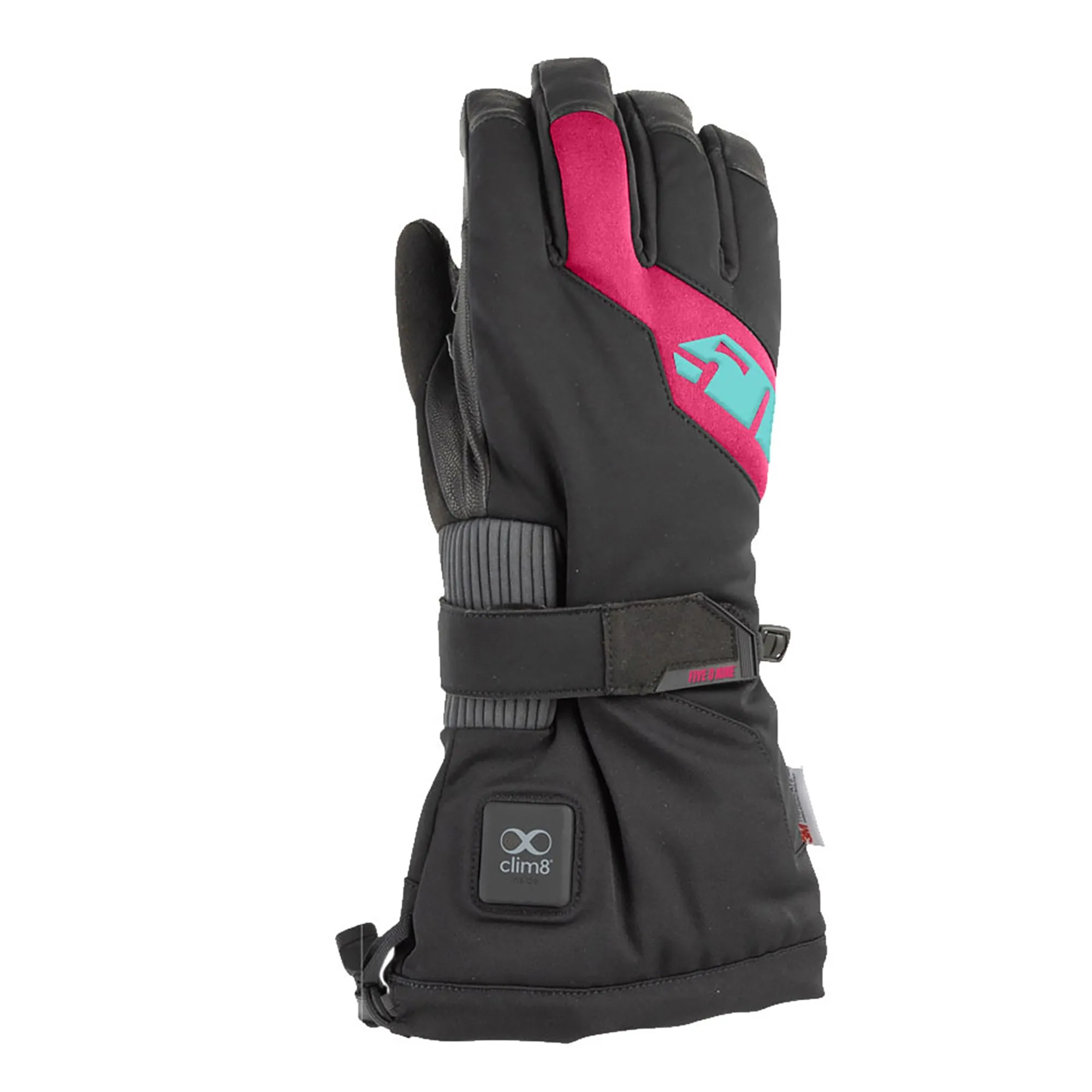 509  Backcountry Ignite Heated Gloves Snowmobile Waterproof Thinsulate Raspberry
