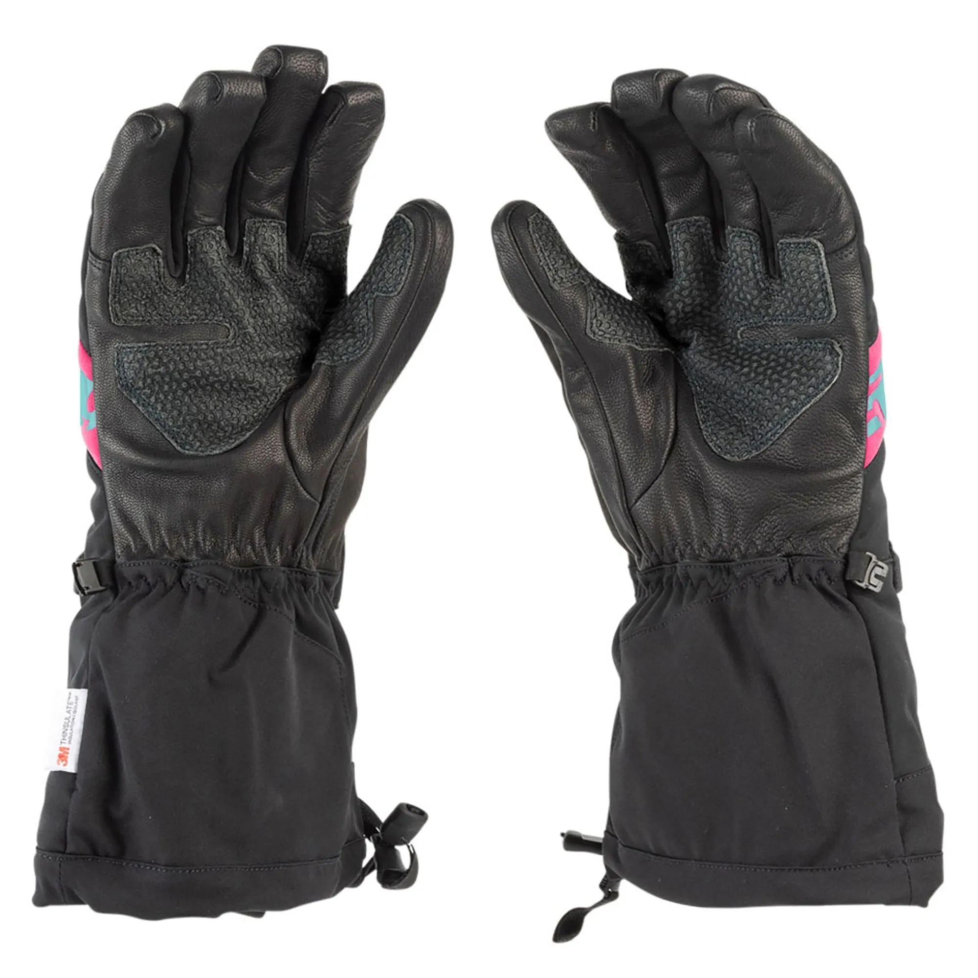 509  Backcountry Ignite Heated Gloves Snowmobile Waterproof Thinsulate Raspberry