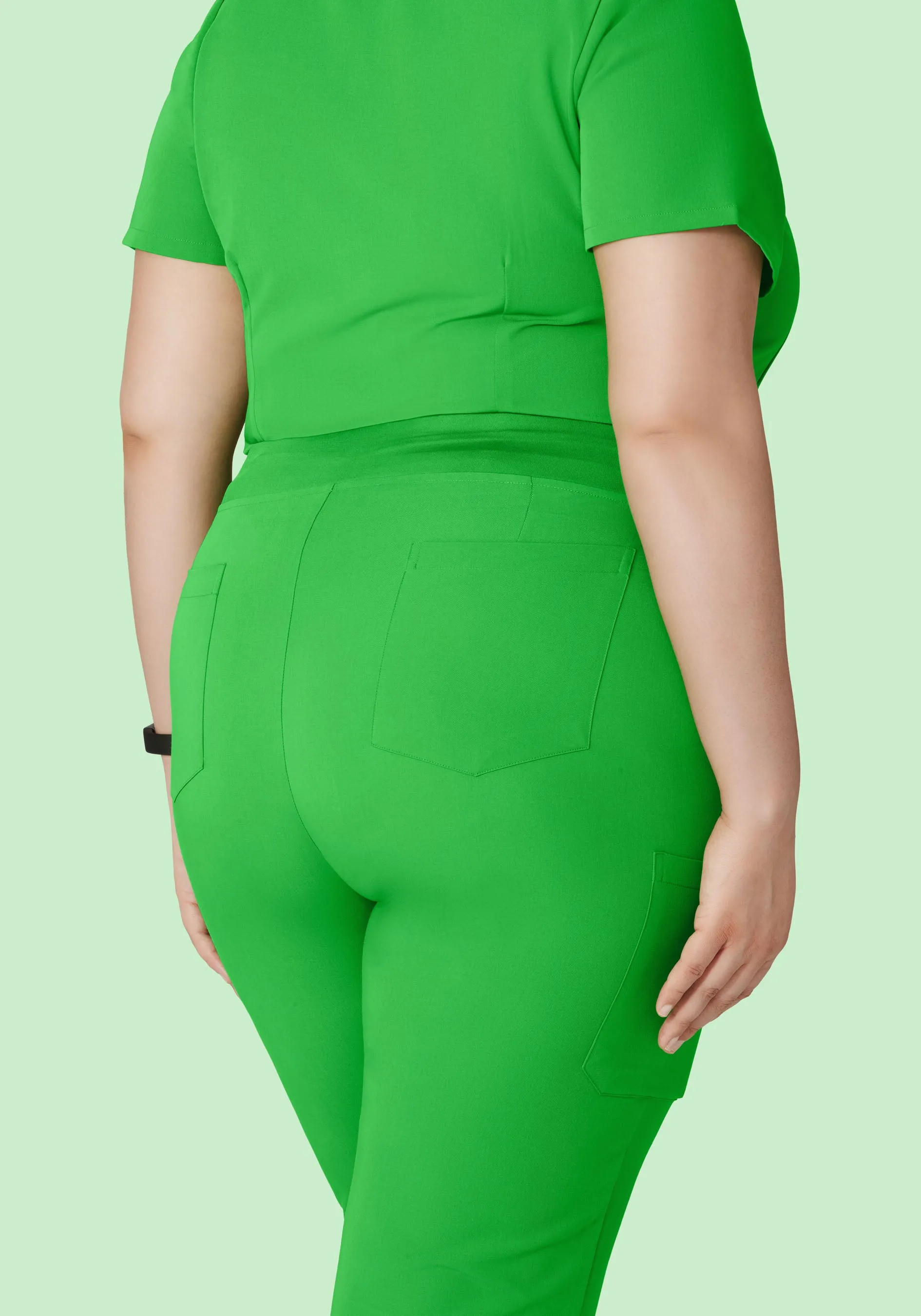 9 Pocket Cargo Pants Kelly Green