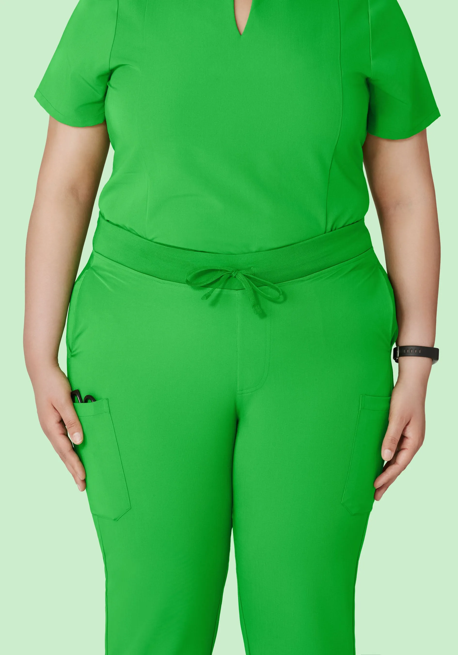 9 Pocket Cargo Pants Kelly Green