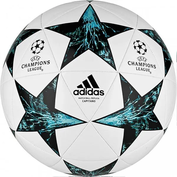 adidas Men's Finale 17 Captiano Ball White/Black/Dark Green