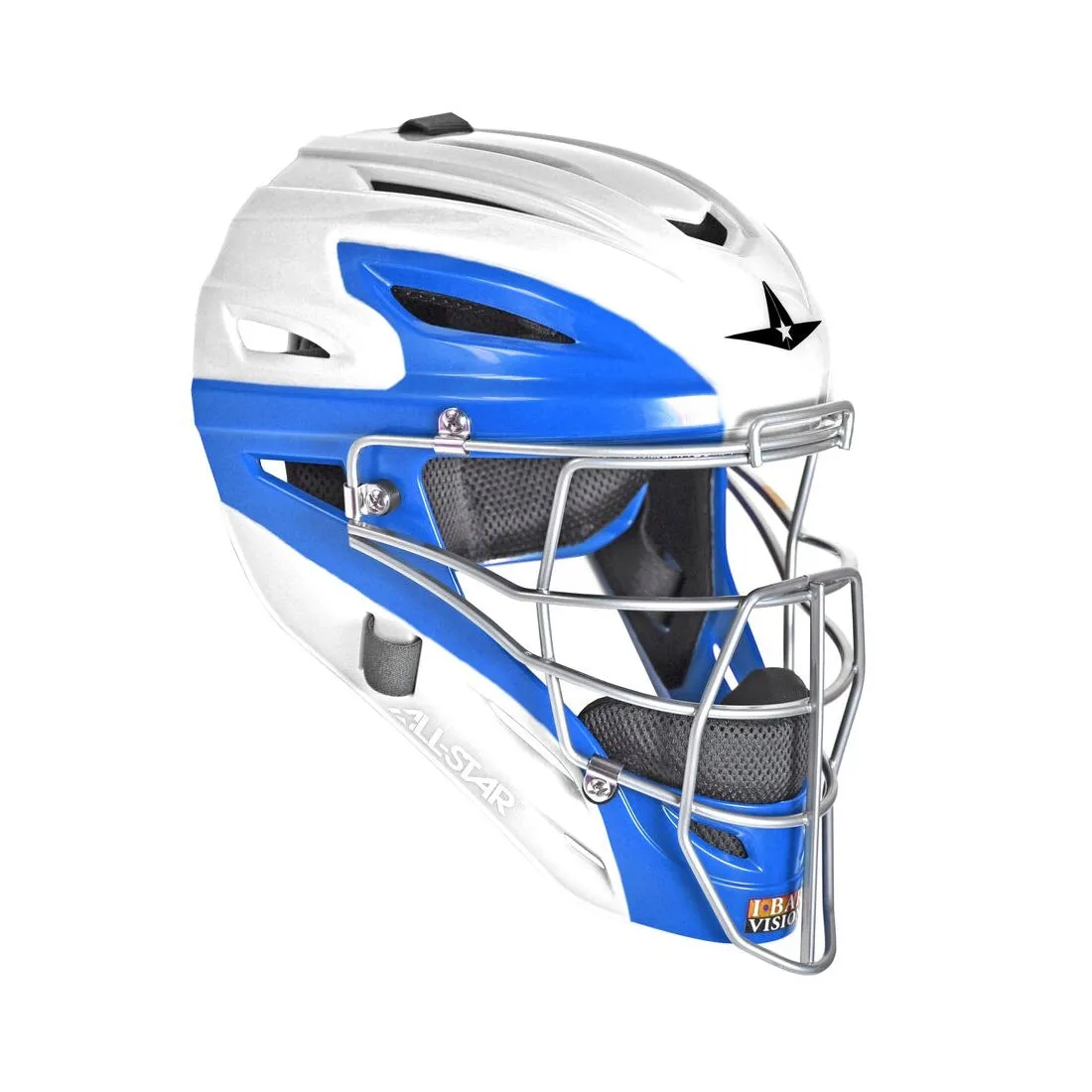 All Star Youth Two Tone System Seven Catchers Helmet | MVP2510WTT