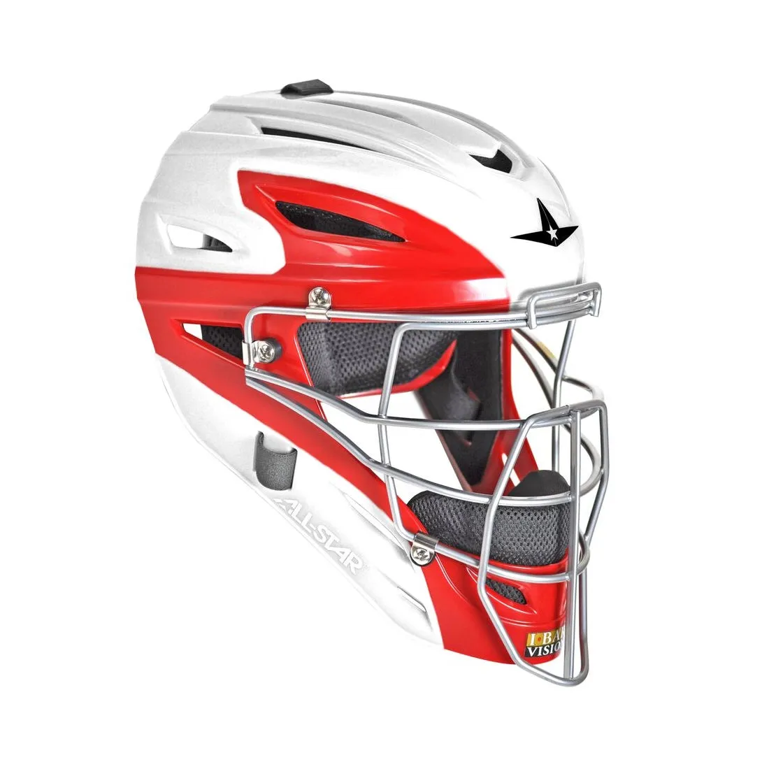 All Star Youth Two Tone System Seven Catchers Helmet | MVP2510WTT