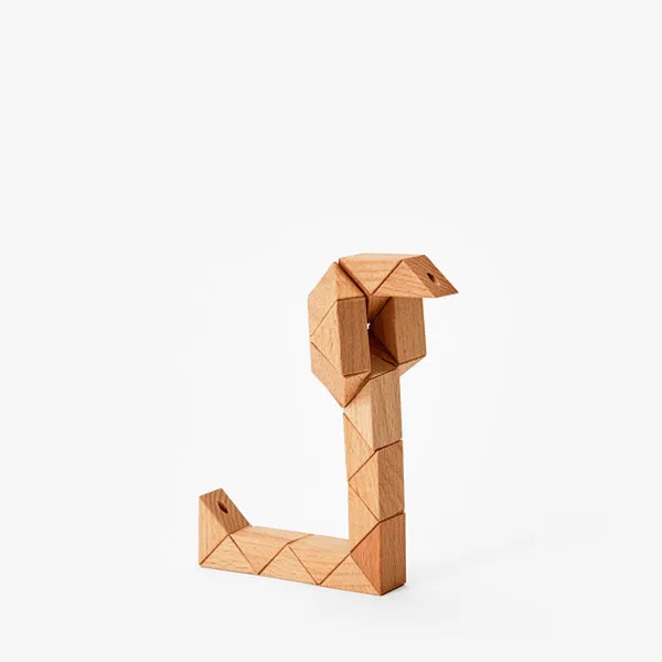 Areaware Snake Block® - Natural