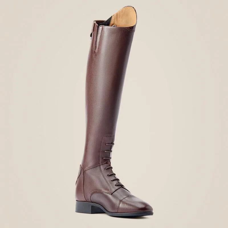 Ariat women's palisade Ellipse tall riding boot in mahagony