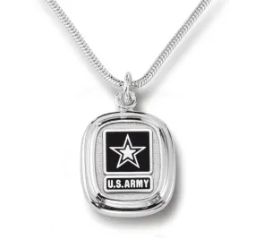 Army Classic Sterling Pendant Sterling Silver