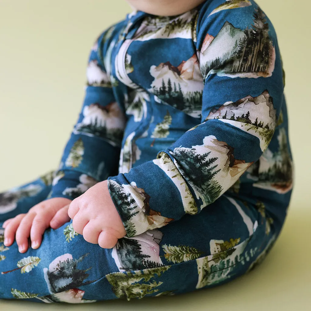 Asher Footie Zippered One Piece