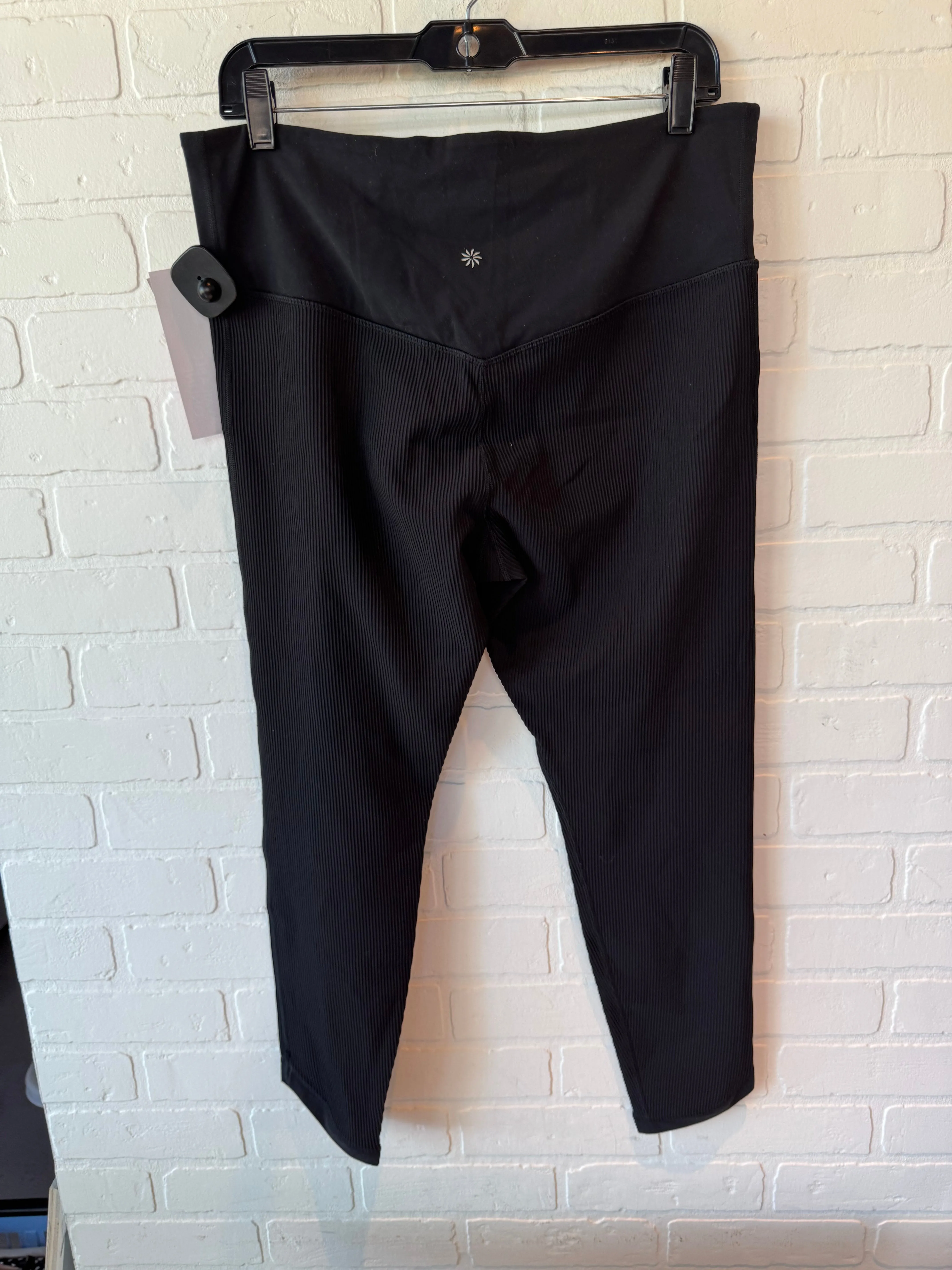 Athletic Leggings By Athleta In Black, Size: 14