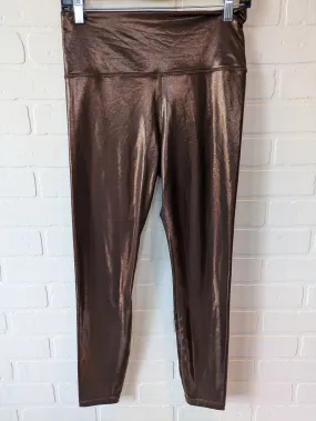 Athletic Leggings By Athleta In Brown, Size: 8