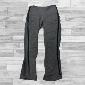 Athletic Leggings By Lululemon In Grey, Size: 2