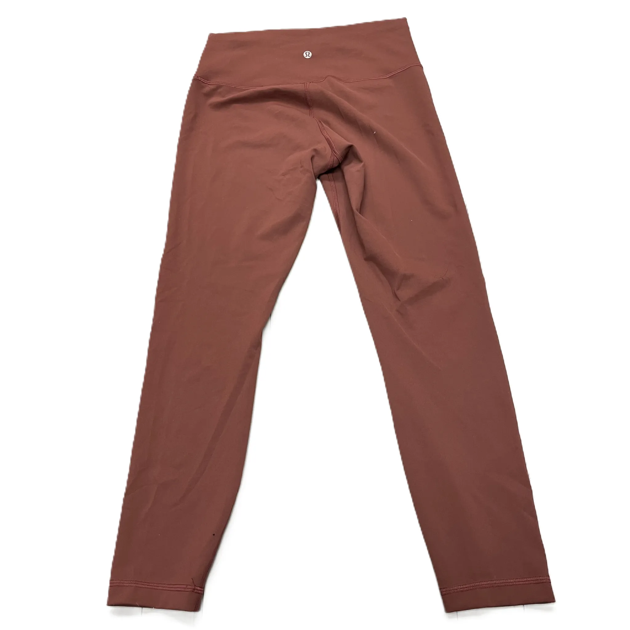 Athletic Leggings By Lululemon In Red, Size: 10