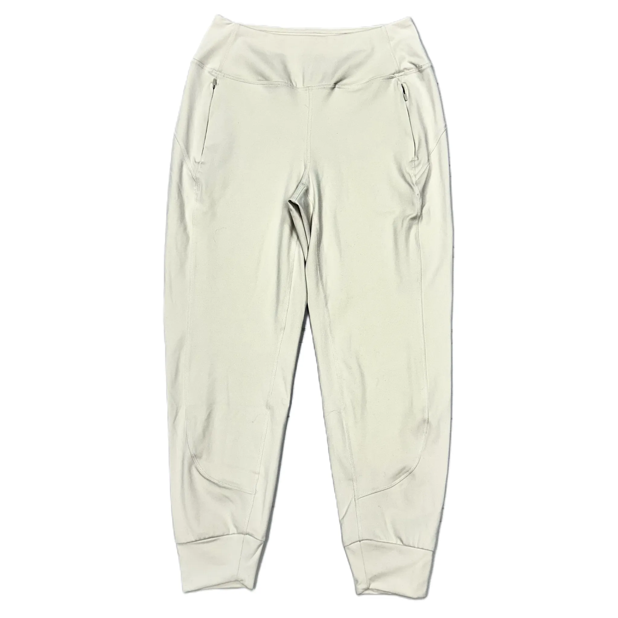 Athletic Pants By Spyder In Cream, Size: M