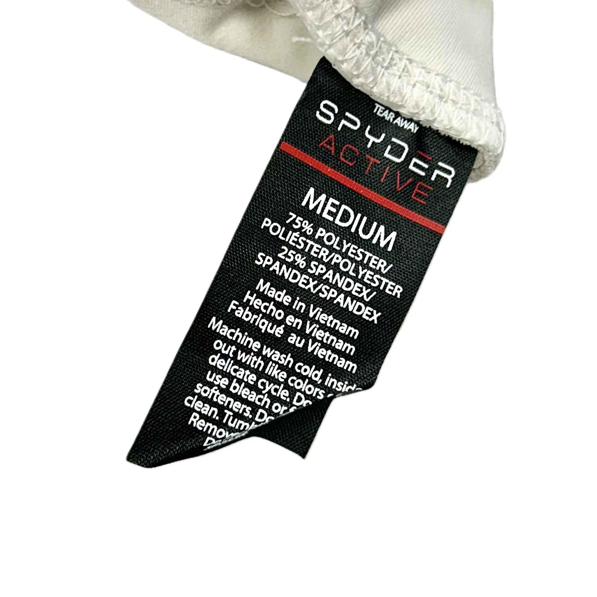 Athletic Pants By Spyder In Cream, Size: M