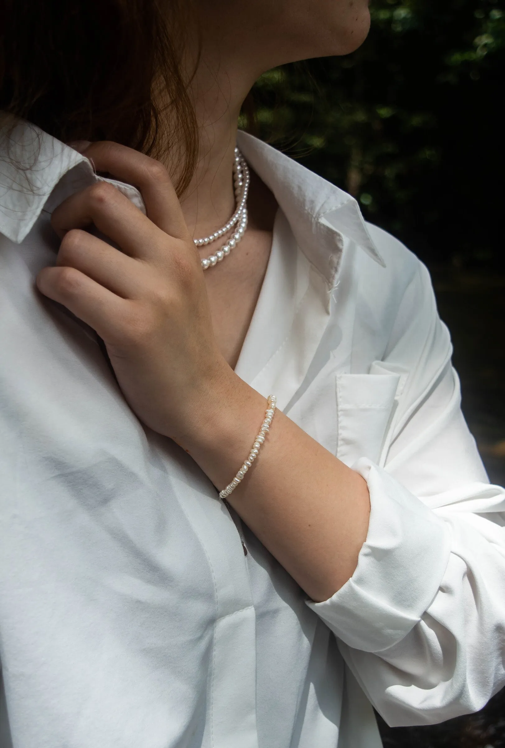 Baroque Pearl Bracelet