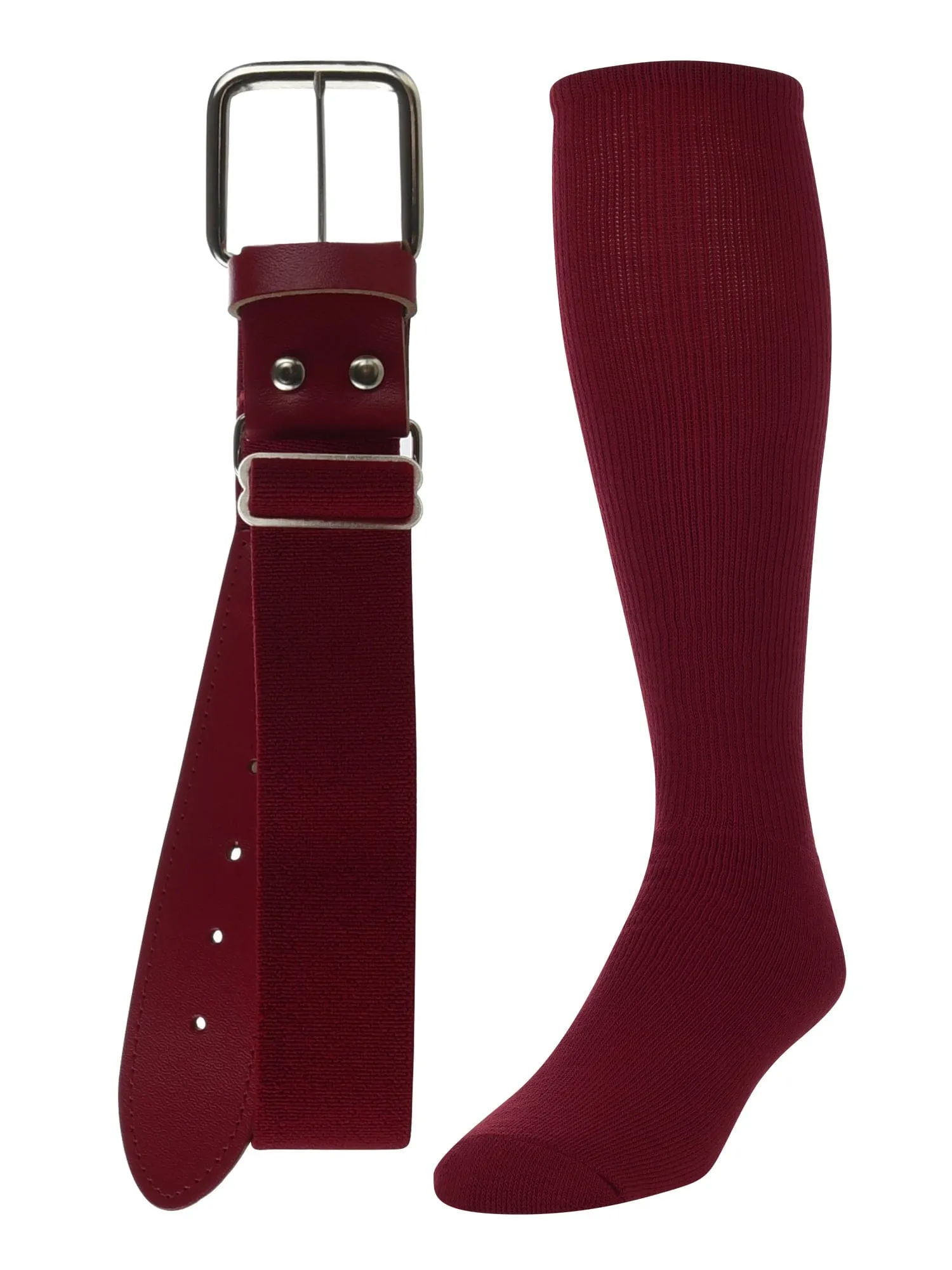Baseball/Softball Adult Belt & Socks Combo Set