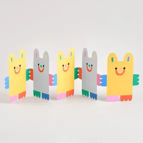 Bear Concertina Greetings Card by Susie Hammer for Wrap