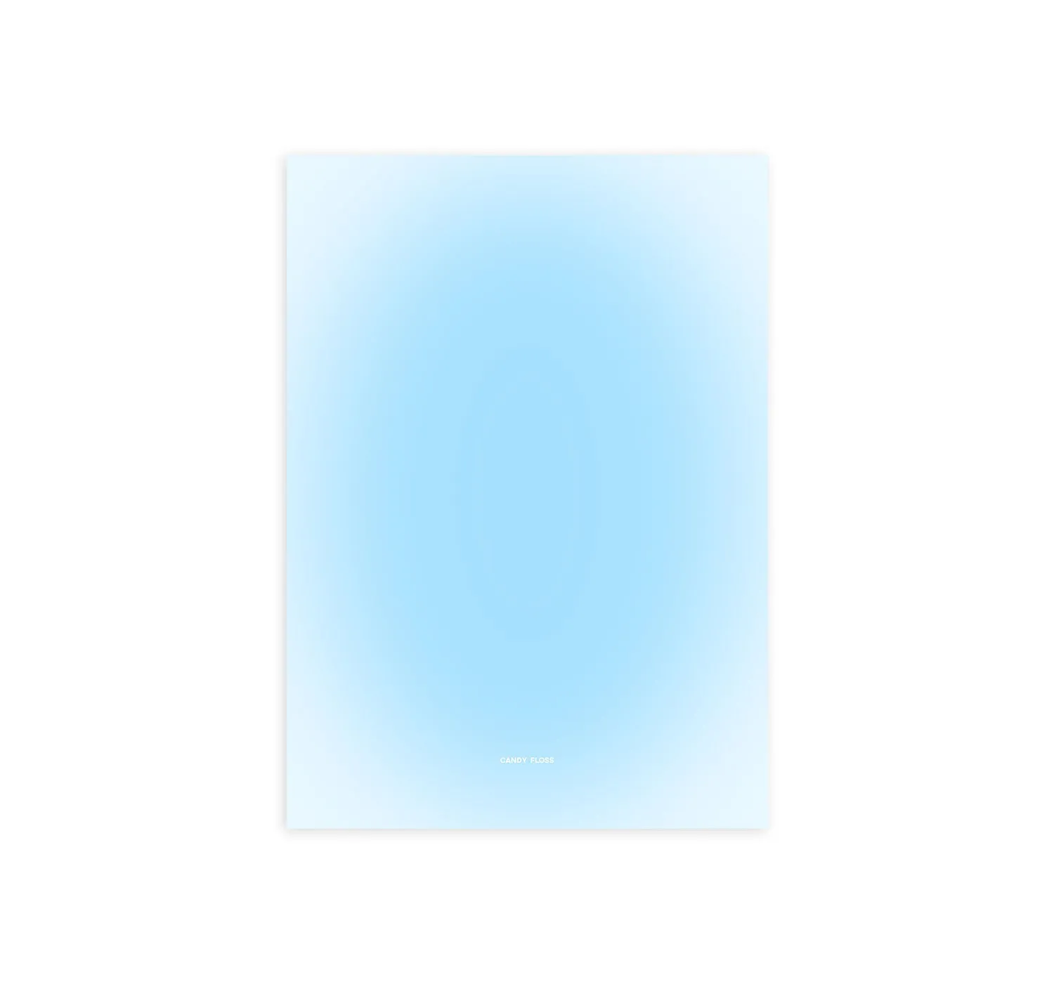 Candy Floss Blue Print