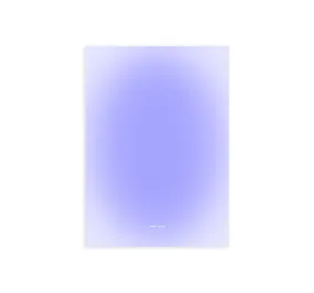 Candy Floss Periwinkle Print