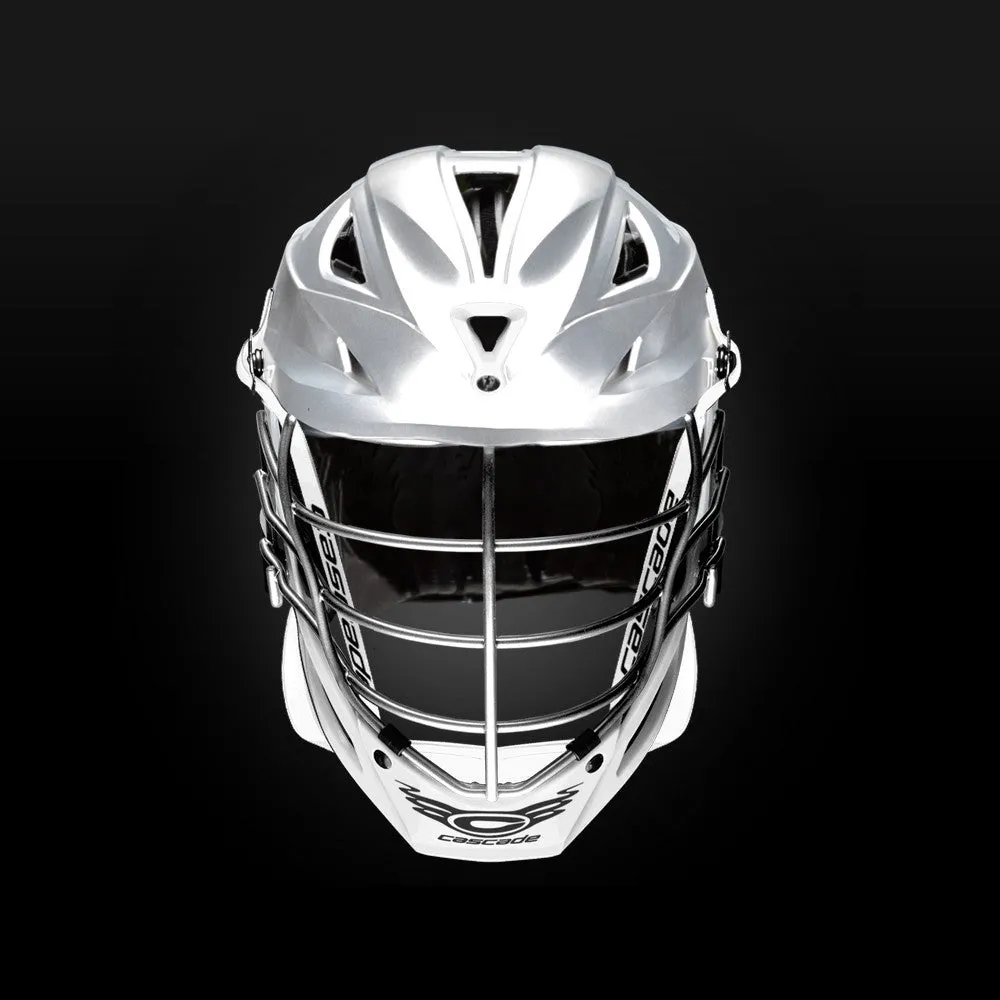 Cascade R Platinum Finish Lacrosse Helmet