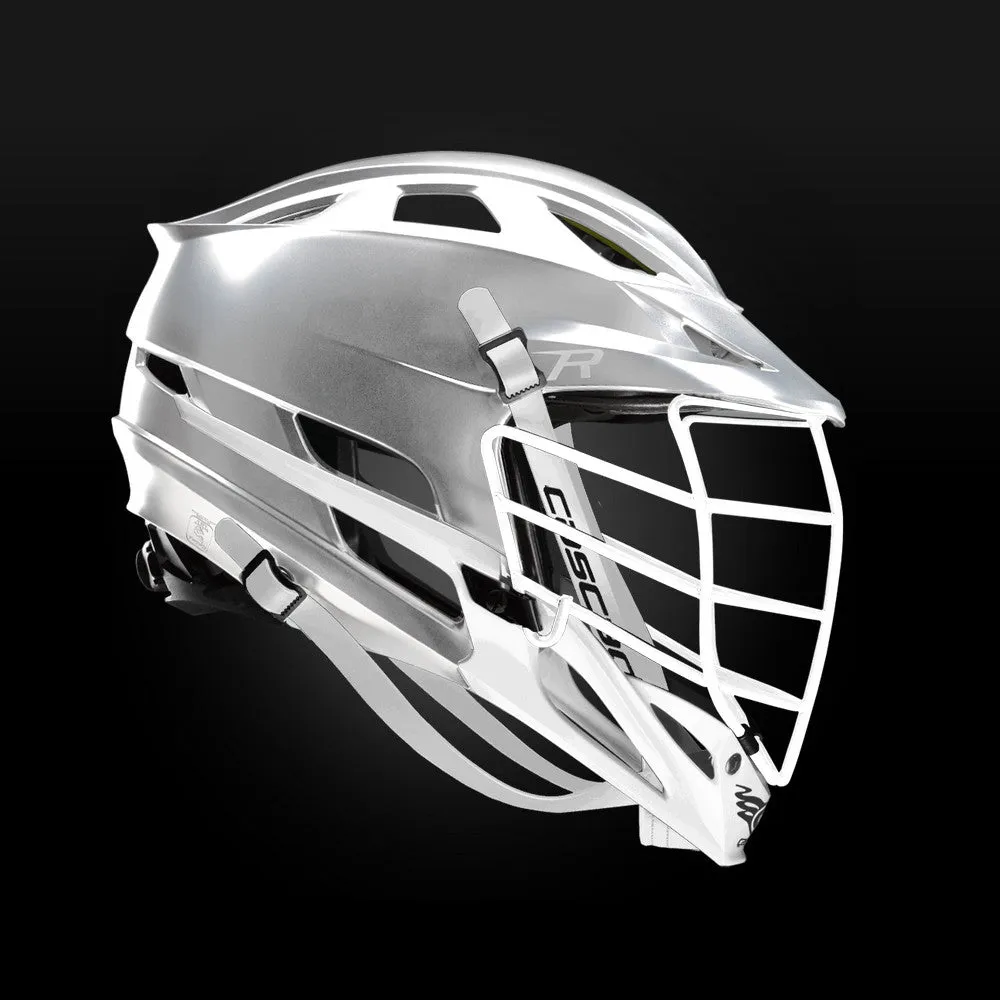 Cascade R Platinum Finish Lacrosse Helmet