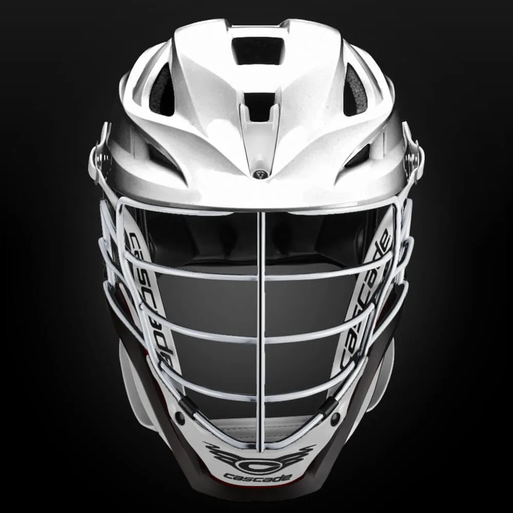 Cascade S Platinum Finish Lacrosse Helmet