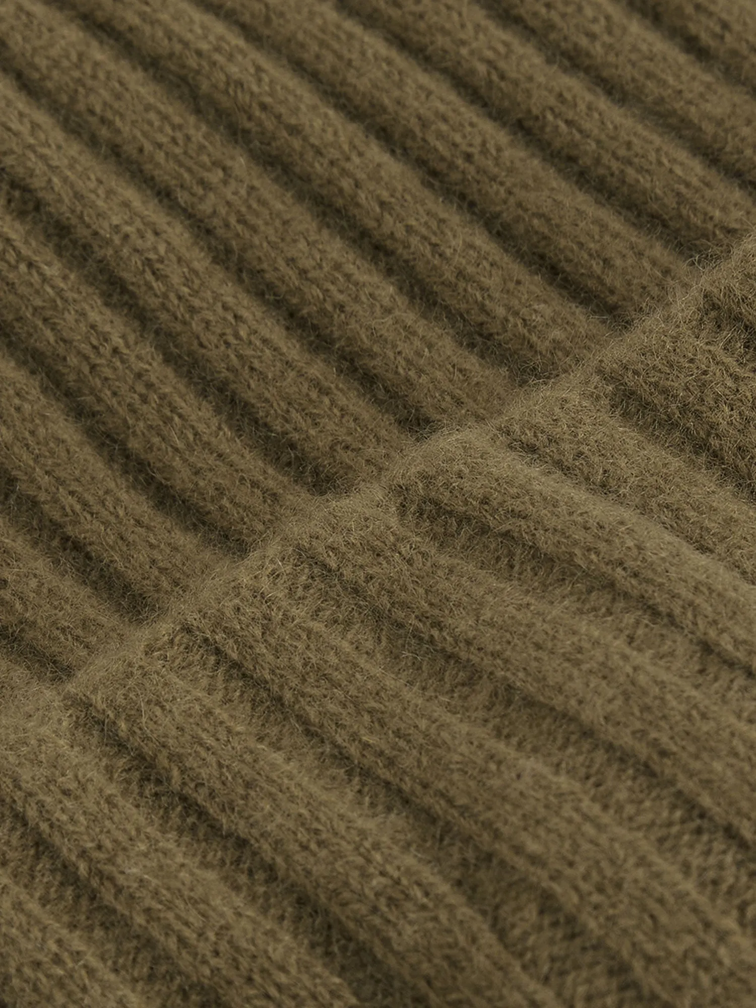 Cashmere beanie "Oda" - hunter