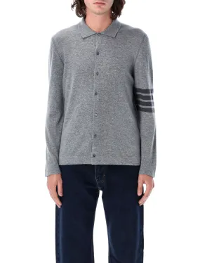 CASHMERE JERSEY STITCH 4-BAR SHIRT