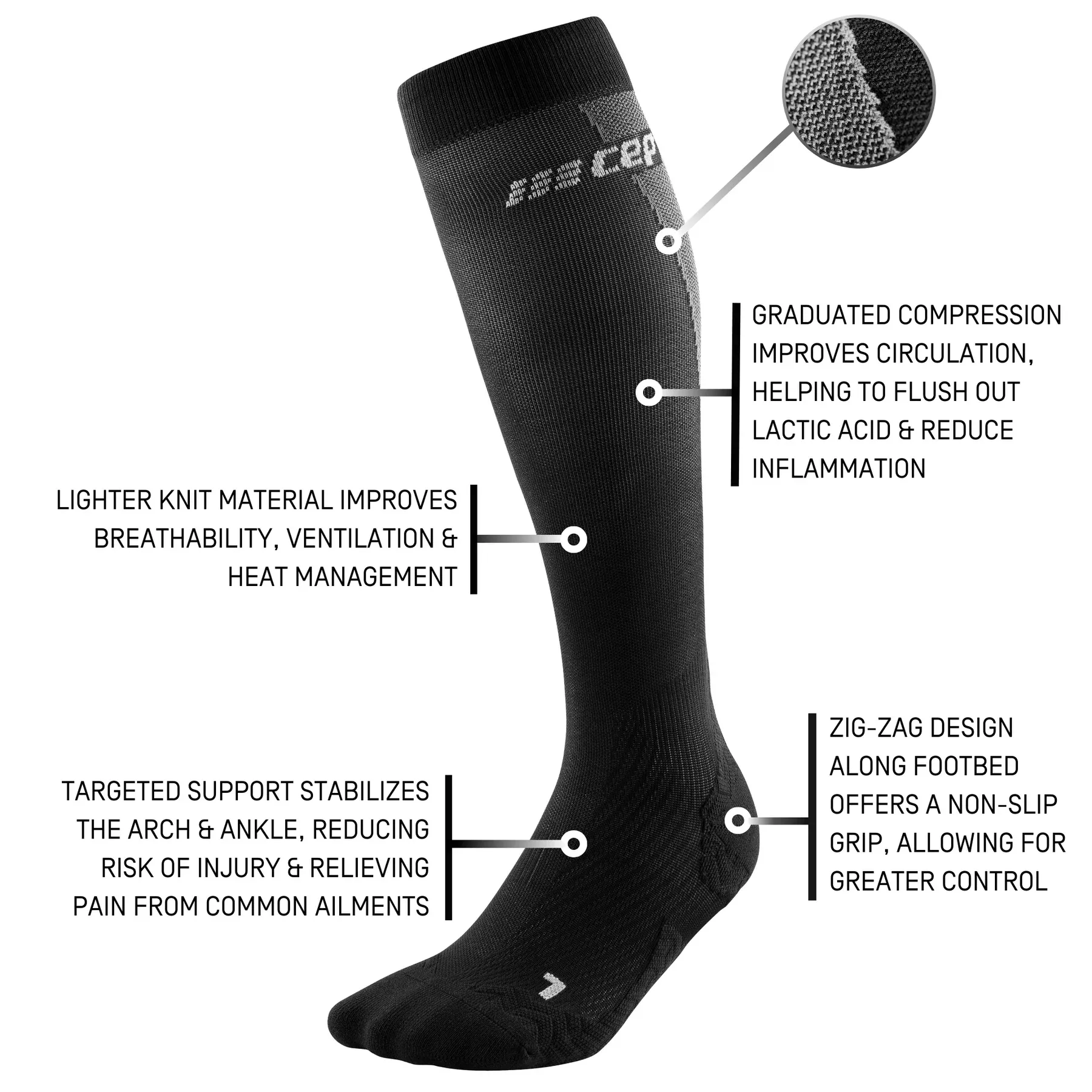 CEP Men's Ultralight Compression Socks