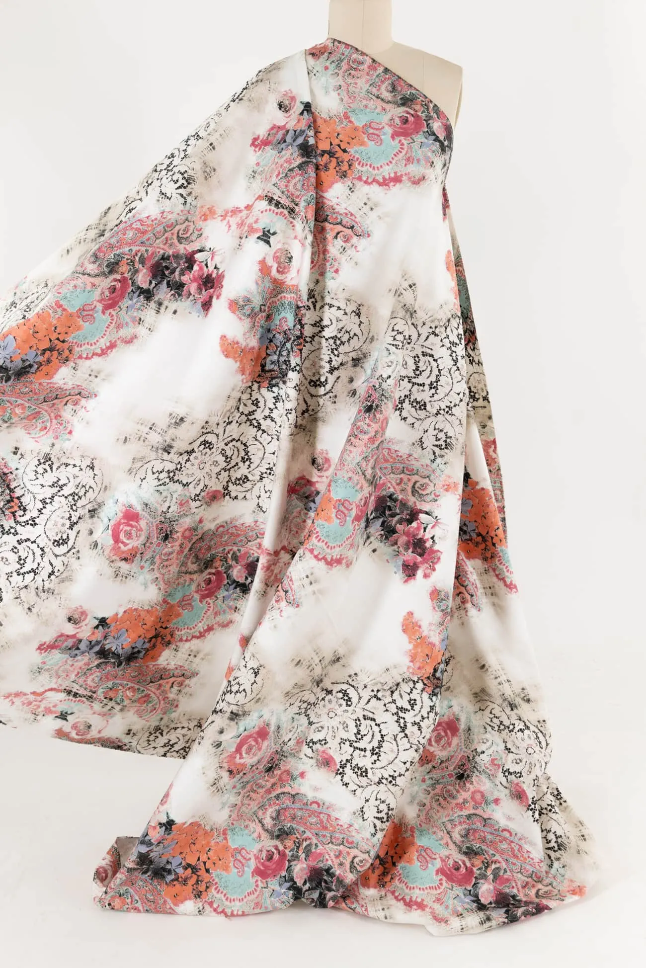 Cloud Atlas Stretch Cotton Denim Woven