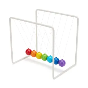 Colorful Newton’s Cradle Desktop Toy