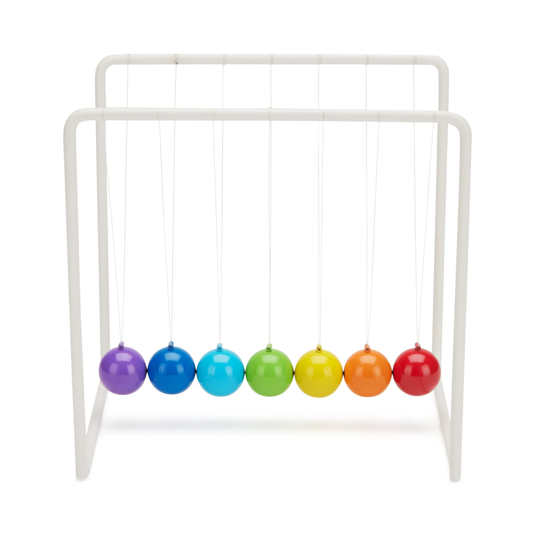 Colorful Newton’s Cradle Desktop Toy