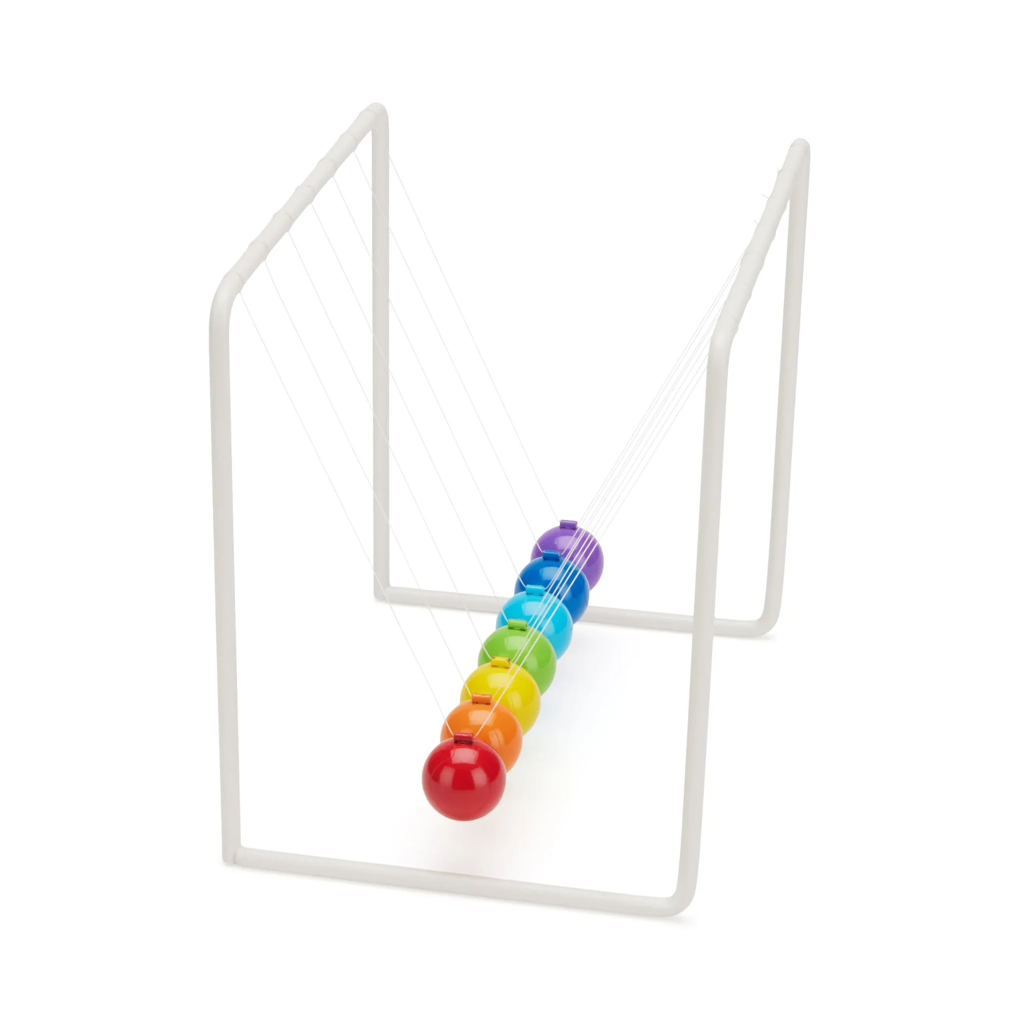 Colorful Newton’s Cradle Desktop Toy