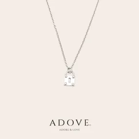 Dainty Lock Necklace