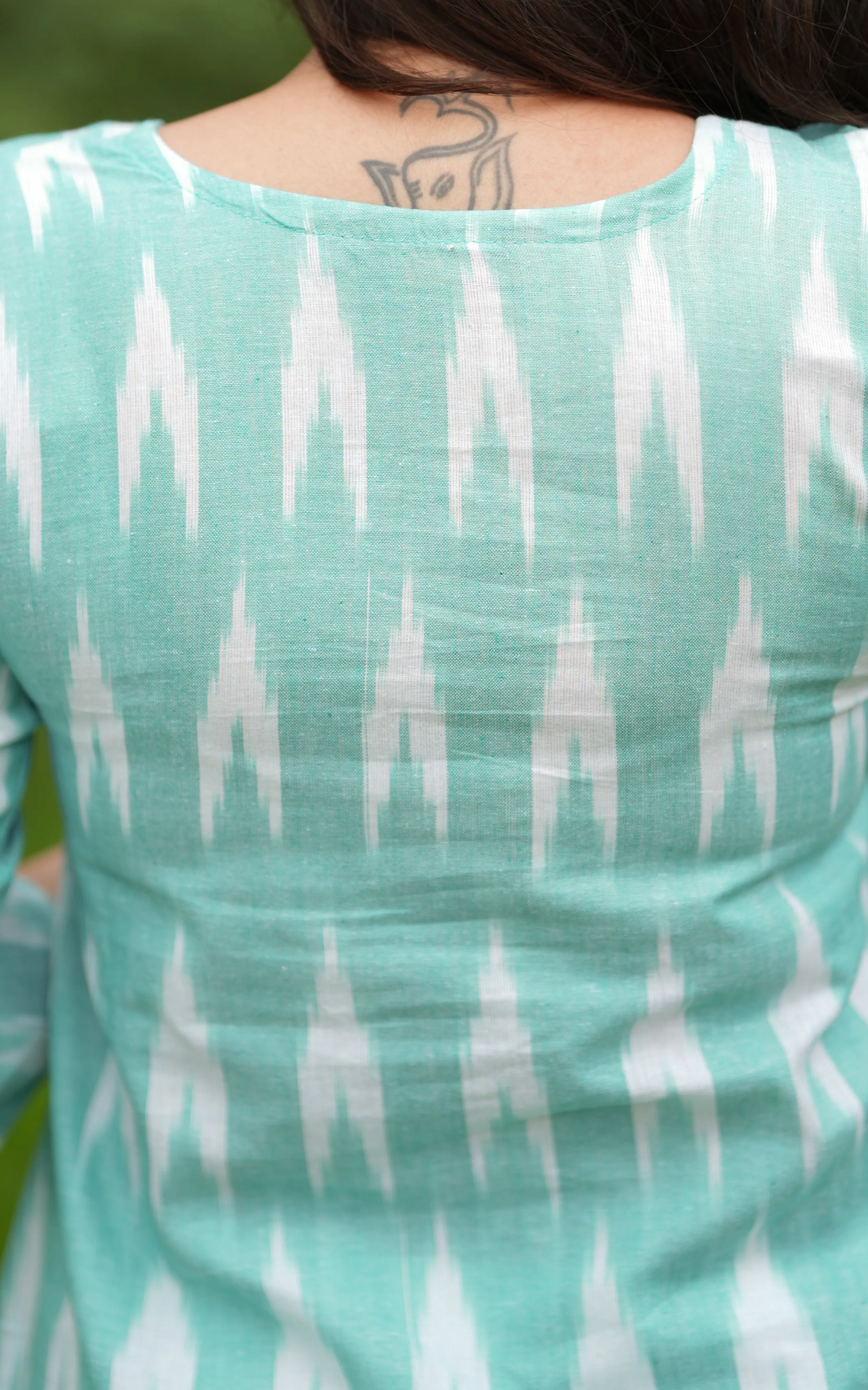 Dhujitha Pastel Green (Kurti Pant Dupatta)