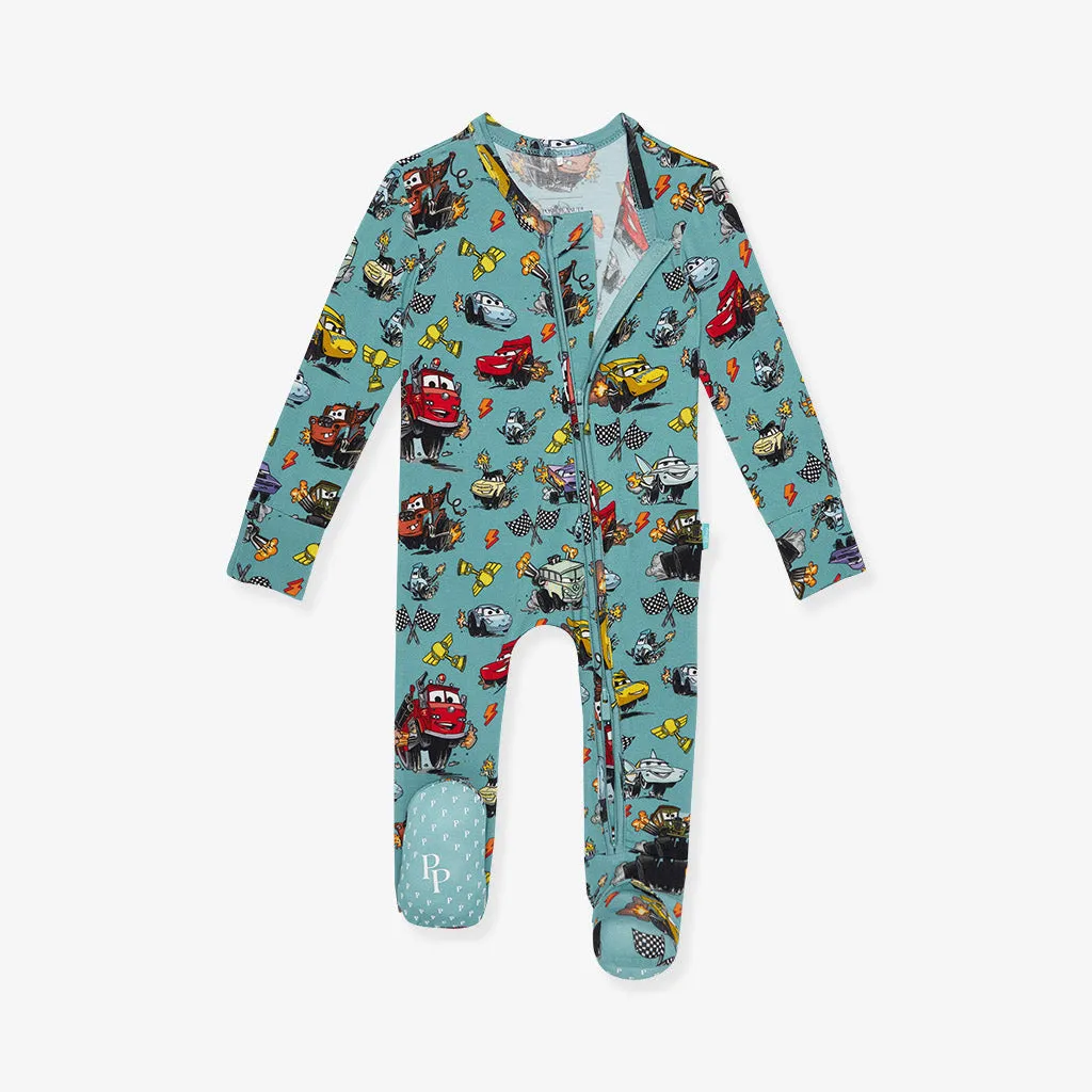 Disney Pixar Cars Footie Zippered One Piece