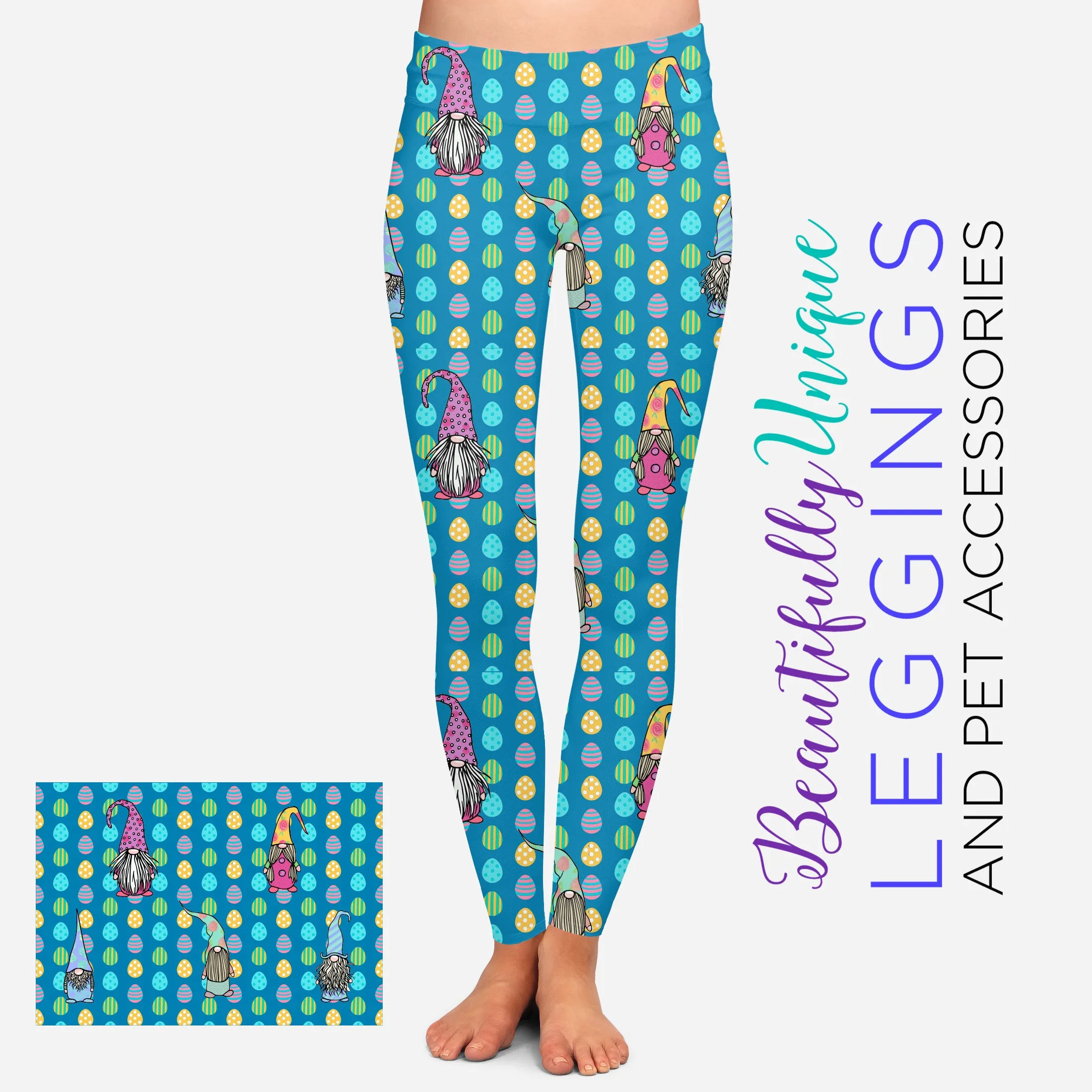 Easter Gnomes (Exclusive) - High-quality Handcrafted Vibrant Leggings