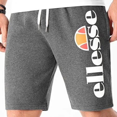 ELLESSE MEN'S BOSSINI DARK GREY SHORTS