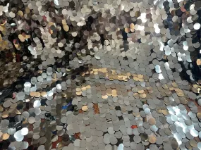 Extra Large Sequin Mesh - Black