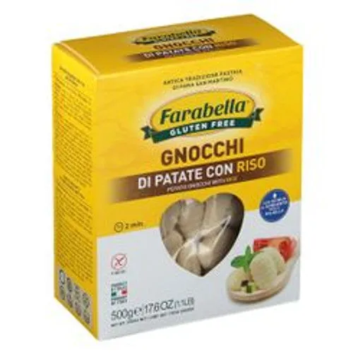 Farabella Gluten Free Gnocchi, 17.6oz/500grams. (6/Packs)