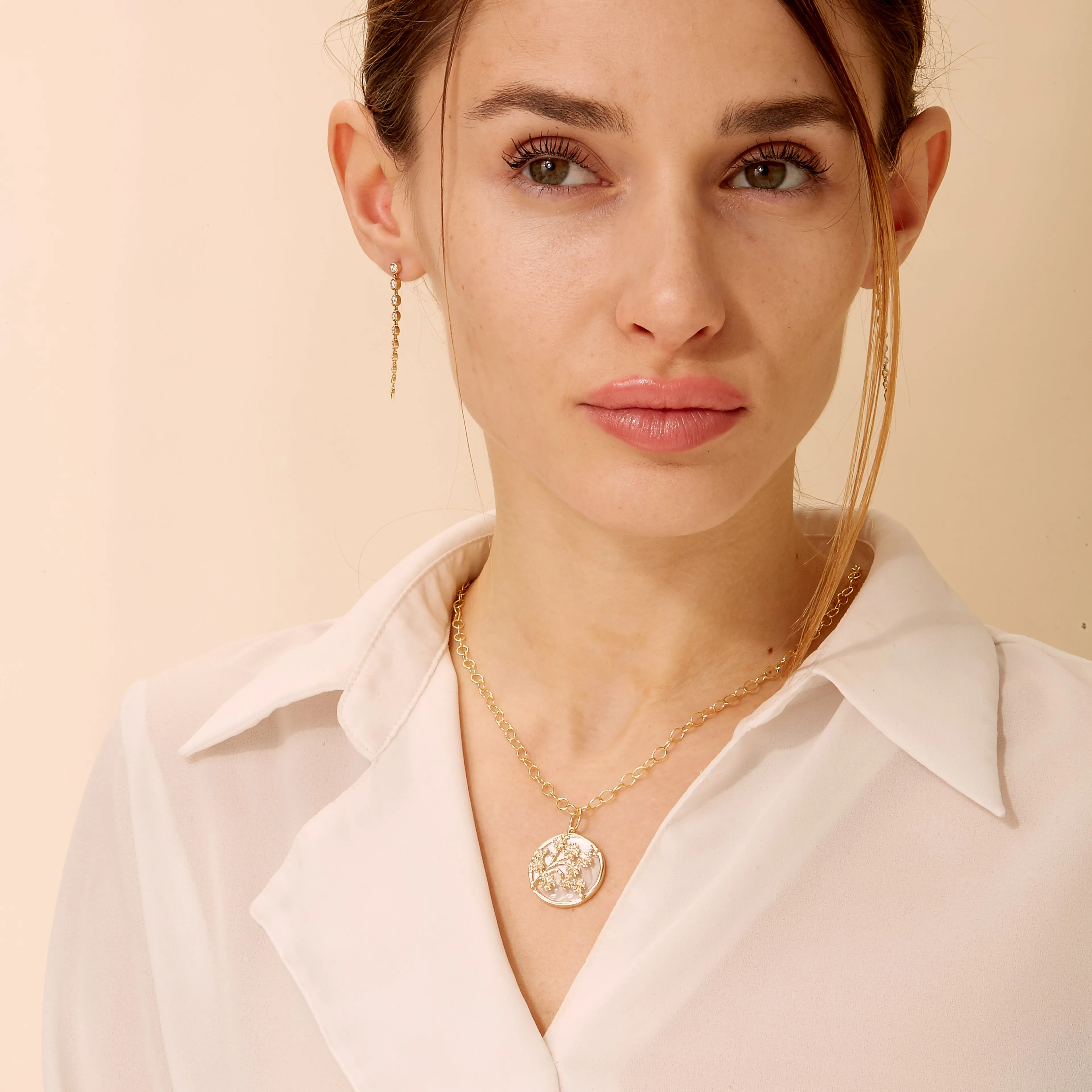 Flower Branch Pendant