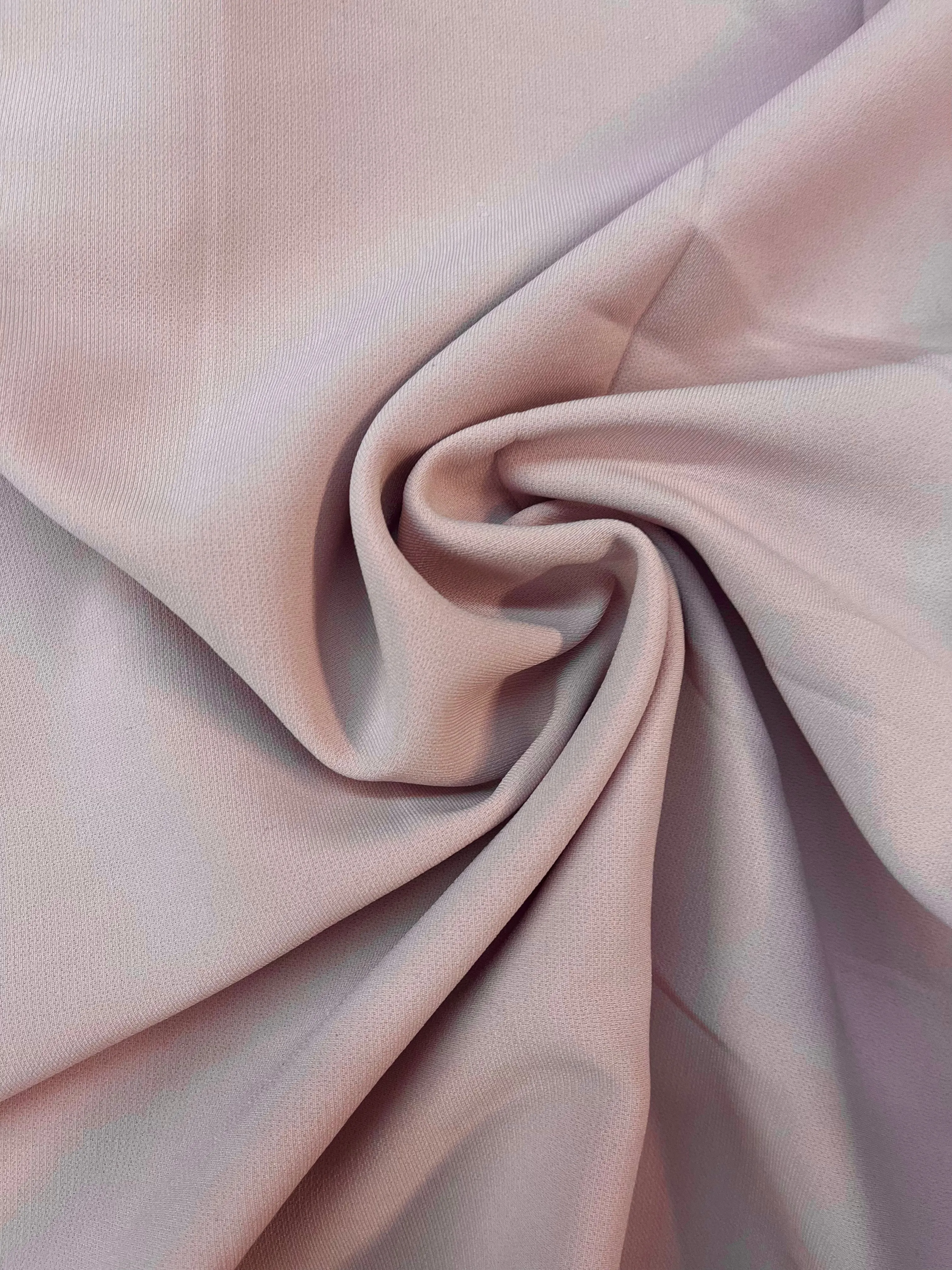 Fused Italian Designer Triacetate Crepe - Ballet Pink
