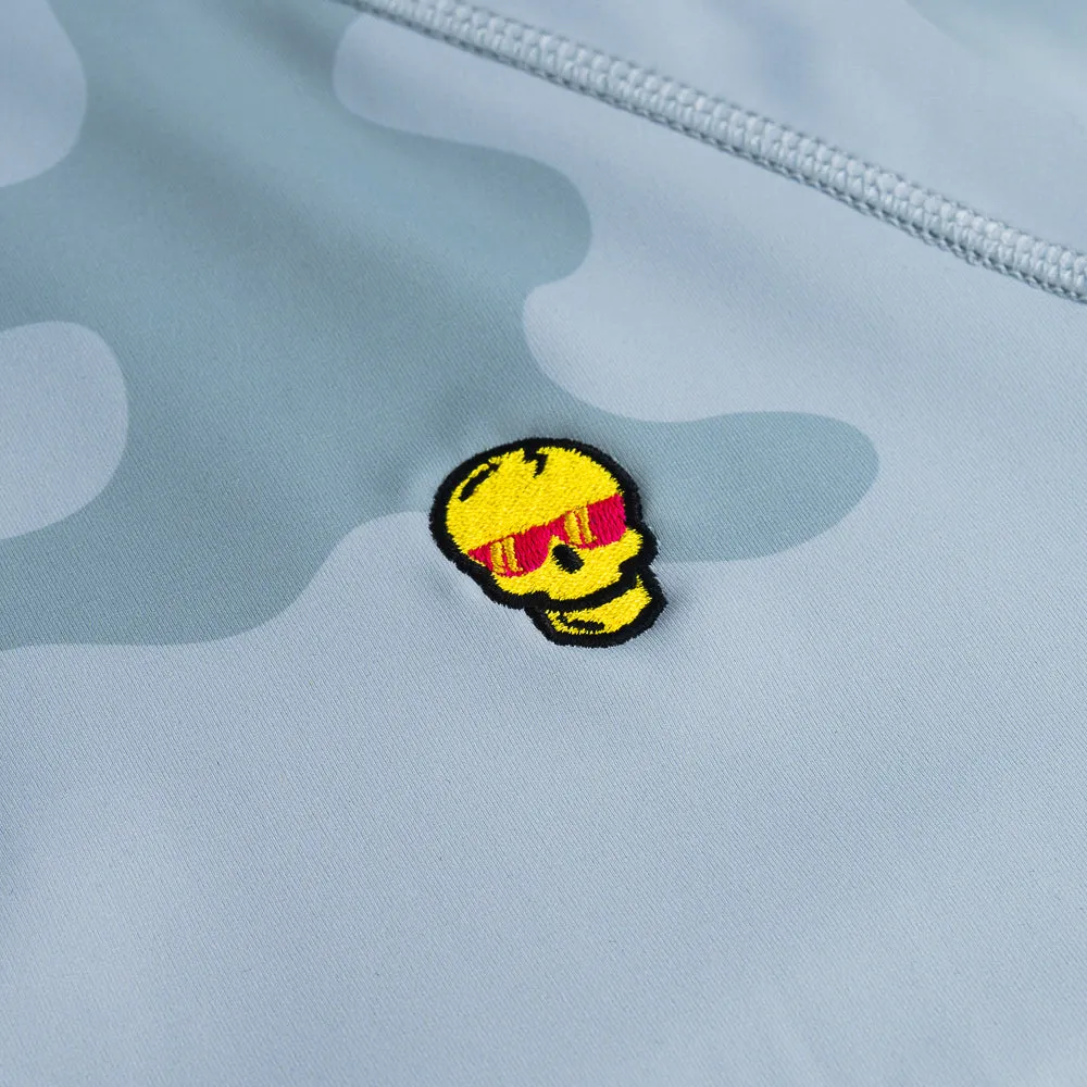 G/FORE Gradient Camo Skull 1/4 Zip Pullover