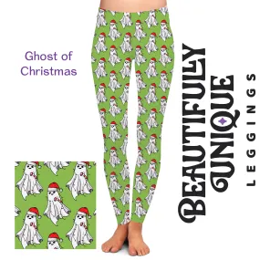 Ghost of Christmas (Semi-Exclusive) - High-quality Handcrafted Vibrant Leggings
