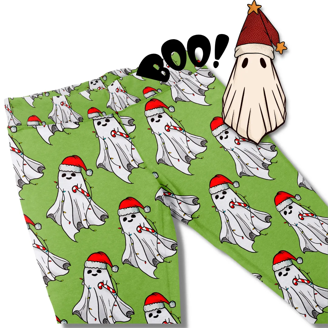 Ghost of Christmas (Semi-Exclusive) - High-quality Handcrafted Vibrant Leggings