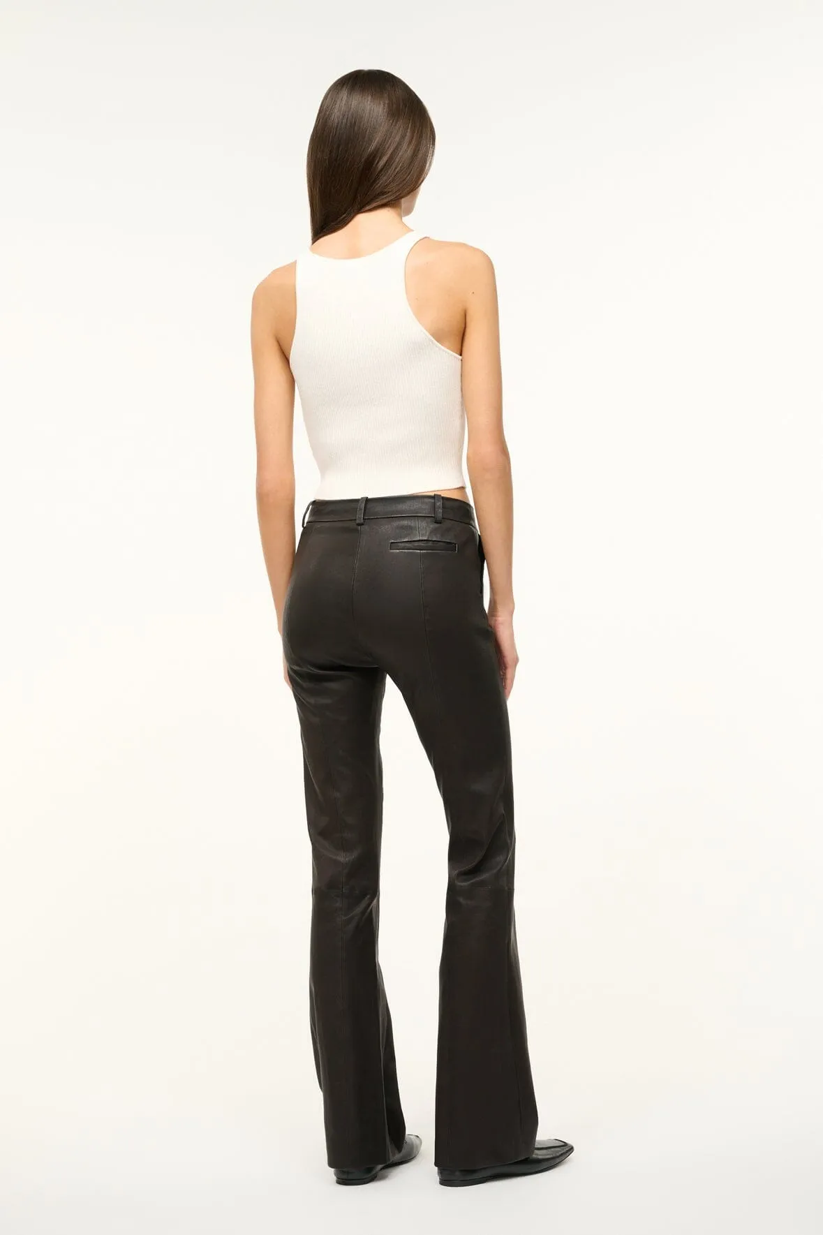 HANOVER LEATHER PANT | BLACK