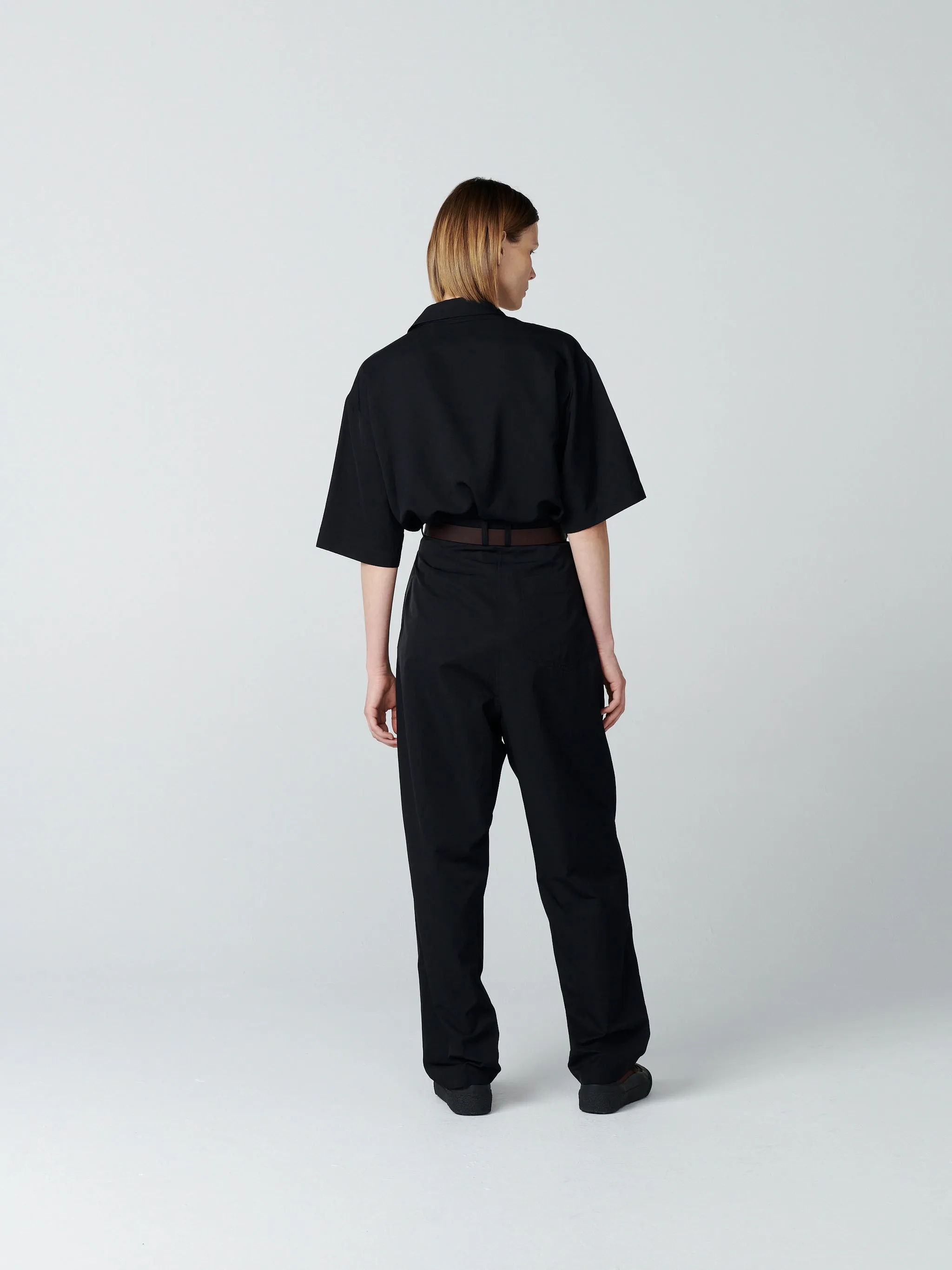 Hire Double Pleat Pant Darkest Navy (women)