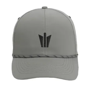 Imperial Habanero 6 Panel Rope Cap - Grey Wing